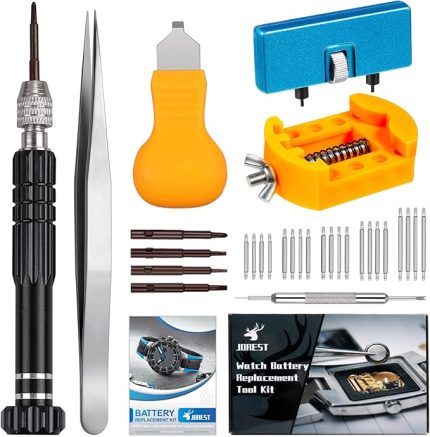 Saat pil değiştirme aleti, saat aleti gövde açacağı, saatçi onarım tornavida, saatçi alet seti, saat açacağı, gövde arkası açacağı, saat tutucu, saat kayışı, saat kayışı değişimi