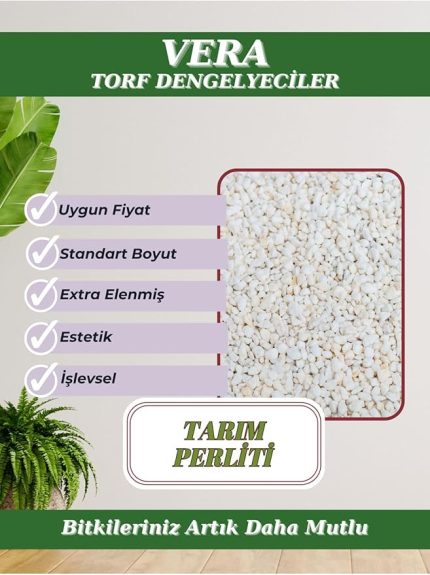 Botanik Tarım Perliti 10 Litre Teraryum Drenaj Için Uygun