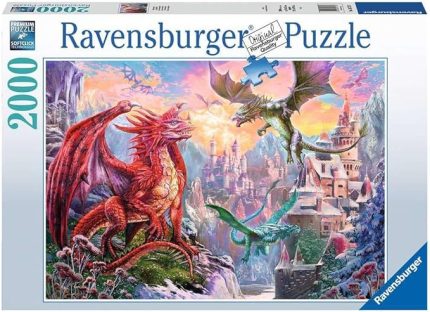 167173 Ejderhalar Yetişkin Puzzle, 2000 Parça