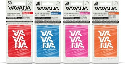 Kağıt Araba Kokusu, Asma Oto Kokusu 4'lü Set | 30 Gün Etkili