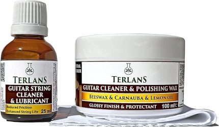 Gitar Temizlik Bakım Seti 4 lü Gövde Klavye Temizleyici Parlatıcı Vaks & Tel Yağlayıcı Guitar Cleaning Kit