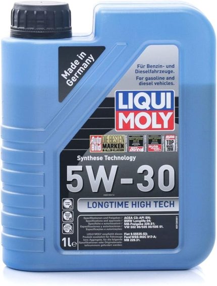 Moly Longtime High Tech 5W-30 1 Litre Otomotiv Bakım Ürünü