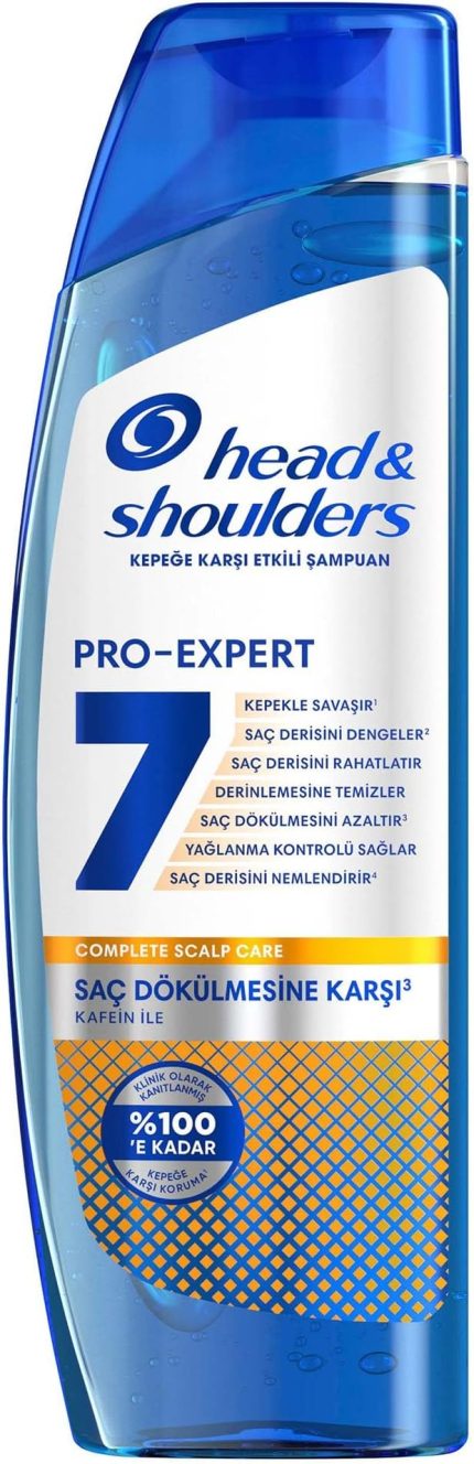 & Shoulders Kepek Karşıtı Pro-Expert 7 Dökülme Savunması Kafeinli 300ML Şampuan