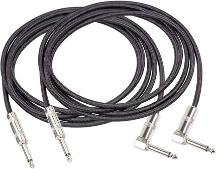 Kablosu, Dik açı 1/4 inç TS Ila 6.35mm Düz gürültü Azaltma Kablosu Elektro Gitar, Bas, Amplifikatörler, Dar Alanlarda Kolay bağlantılı Ses ekipmanı