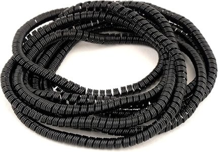 Şarj Aleti Kablosu Kablo Kordon Koruyucu Spiral Sarma Kılıf Koruma (Siyah)