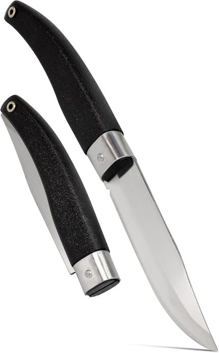 Denizli Yatağan Paslanmaz Çelik Çakı Büyük Plastik Saplı 26 cm