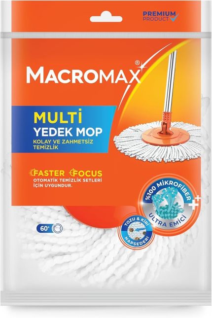 Multi Mop Yedek Faster Otomatik Temizlik Sistemi Yedek
