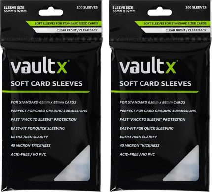 X Penny Kart Kılıfları, Yumuşak, Yüksek Şeffaflık, İç Kılıflar, Koleksiyon Kart Oyunları, Spor Kartları, TCG için (400'lü Paket)