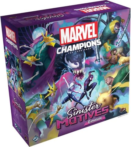 Flight Games | Marvel Champions: Sinister Motives Expansion | Kart Oyunu | 14 Yaş | 1-4 Oyuncu | 45-90 Dakika Oynama Süresi