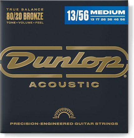 Dunlop Dab1356 Medium 80/20 Bronze Akustik Gitar Teli (13-56)