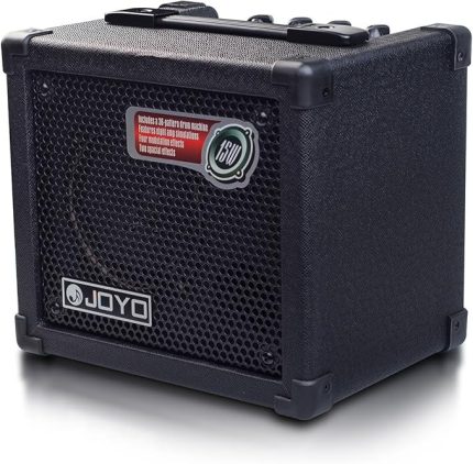 Elektrik Gitar Amfisi 15W Hoparlör Gecikme Yananma Efektleri Akustik Gitar Amfisi 8 Amfi Analog Tonlar Günlük Uygulama Kaydı 36 Davul Makinesi Ritim Taşınabilir Gitar Hoparlörü