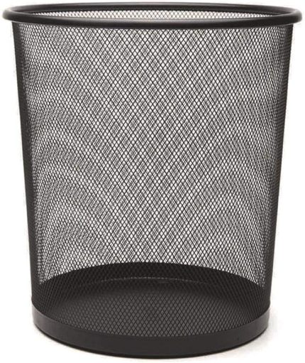 Perfore Çöp Kovası, Siyah