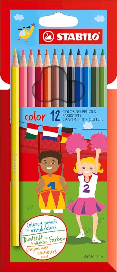 color Kuru Boya 12'li HARTUNG