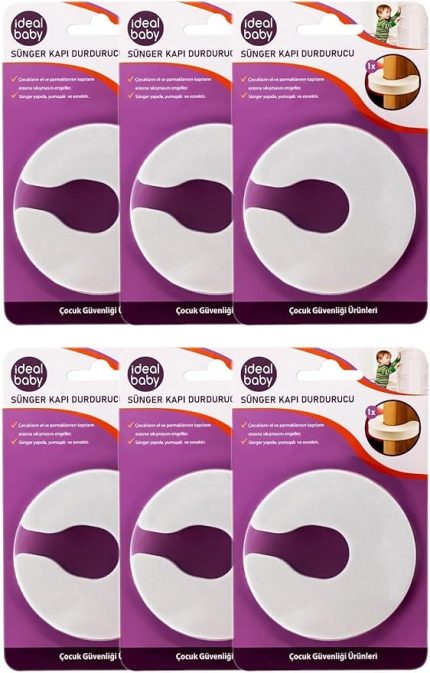 6 Paket Sünger Kapı Durdurucu