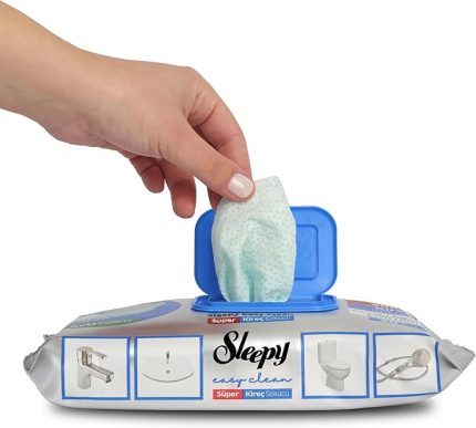 Easy Clean Süper Kireç Sökücü Yüzey Temizlik Havlusu&Mendili 4x30 (120 Yaprak)
