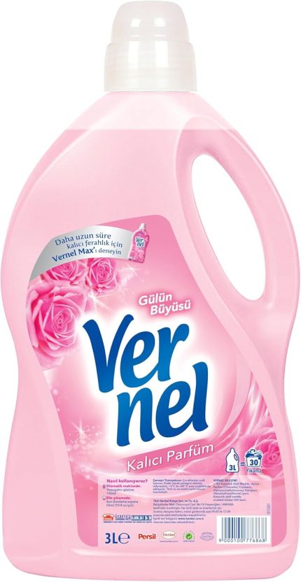 Gülün Büyüsü Kalıcı Parfüm 30 Yıkama Çamaşır Yumuşatıcısı (1 x 3000 mL)