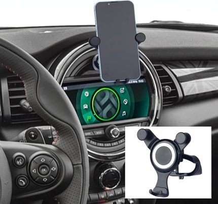 Mini Cooper S JCW One F54 F55 F56 F57 F60 için Cep Telefonu Tutucu, Merkezi Kontrol Ekranı için Özel Navigasyon Cep Telefonu Tutucu (Stil 1)