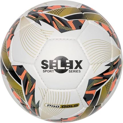 Pro Gold 5 No Futbol Topu, Beyaz-Sarı
