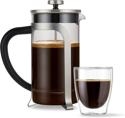 French Press 800 ml, Gümüş