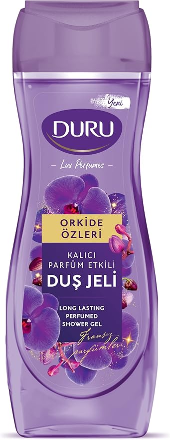 LUX PERFUMES Duş Jeli, Orkide, 450 Mililitre