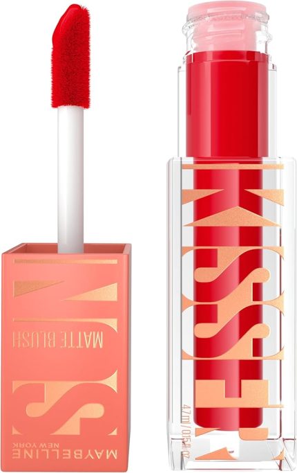 New York Sunkisser Hazy Matte Likit Allık - 36 Spicy Red