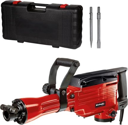 Kırıcı TC-DH 43 (1.600 W, 43 J Darbe Gücü, Dayanıklı SDS-hex, 180° Ayarlanabilir Ek Sap, Sivri ve Düz Keski, Çanta Dahil) - 4139087