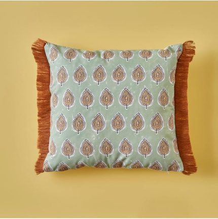 Maison Indian Elegance Püsküllü Kırlent Kılıfı (43X43 Cm)