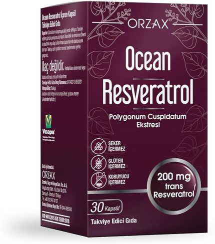 Ocean Resveratrol 200 Mg 30 Kapsül