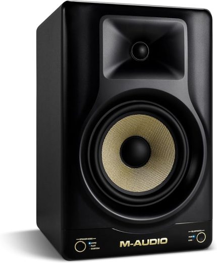 Forty Sixty - 6,5” Stüdyo Monitör Hoparlörü, Üretim ve Miksleme için Hassas DSP Crossover, EQ, Kontrol Uygulaması ve Bluetooth, 100 W