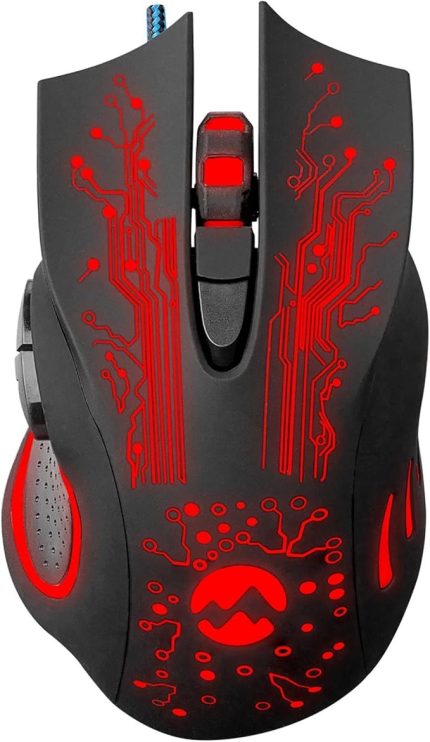 Sm-790 Swanky 3200DPI Siyah Oyuncu Mouse