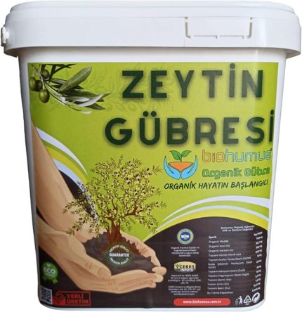 ZEYTİN için, Organik gübre, Organik Sertifikalı, Kök geliştirici, toprak düzenleyici, bitki besleyici, 5 Litre (1)