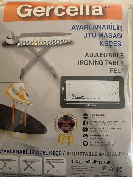 Ütü Masası Kılıfı Örtüsü Bezi Keçesi (ÜTÜ MASASI& AKSESUARLARI, EV GEREÇLERİ,EVTEKS)