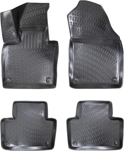 Volvo XC-90 Hybrid 2018 Sonrası Uyumlu 3D Havuzlu Paspas