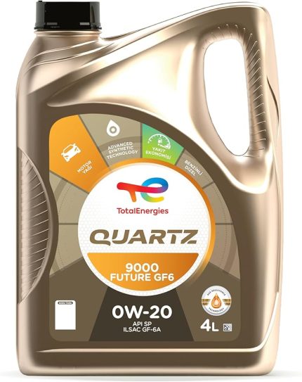 Quartz 9000Fut.Gf6 0W20 Motor Yağı 4 Litre