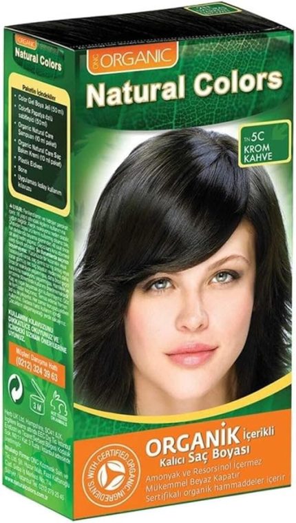 Colors Organik Saç Boyası 5C - Krom Kahve