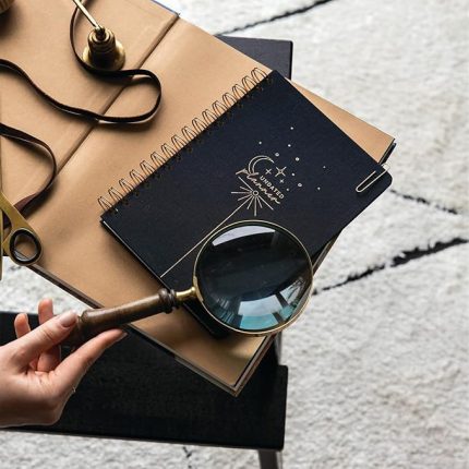 A5 Spiralli Keten Süresiz Planlayıcı Ajanda Siyah