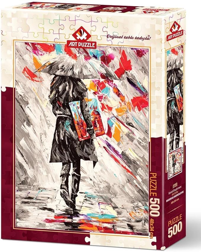 Puzzle Sanat Eleştirmeni 500 Parça Puzzle