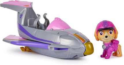 PATROL Jungle Pups Skye figürlü Şahin Aracı (temel araç), 3 yaşından büyük çocuklar için oyuncak