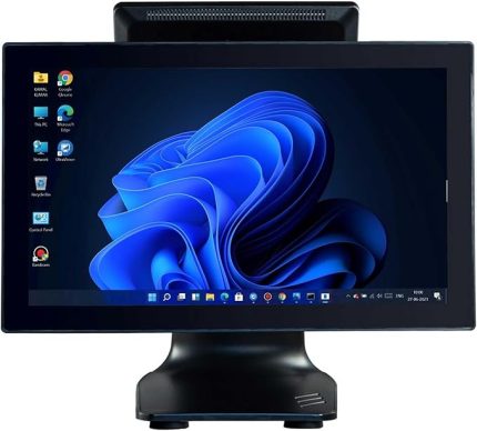 TX-1850M i5-4200U 8GB 256SSD 18.5 HD Multi Dokunmatik 10.1 Müşteri Ekranlı All In One POS Bilgisayar
