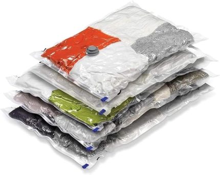 Home Vakumlu Hurç,Vakum Poşeti,Hurç,Vakumlu Organizer,Yastık,Yorgan,Kazak İçin Vakumlanabilir Hurç,Yerden Tasarruf İçin Vakumlu Poşet (2, 50X70)