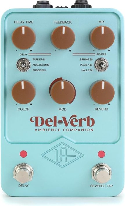 Audio Del-Verb Ambience Companion Gitar Pedal