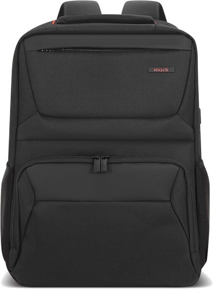Business X MCC-805 15.6 inç Laptop Sırt Çantası, Mackbook Sırt Çantası, USB Şarj Portlu Bilgisayar ve Notebook Çantası, Kadın Erkek Bilgisayar İş Çantası, Üniversite Okul Çantası, Siyah