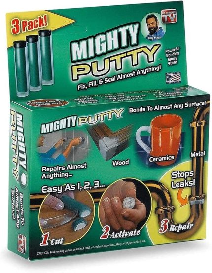 Pratik Mighty Putty Herşeyi yapıştıran sihirli macun