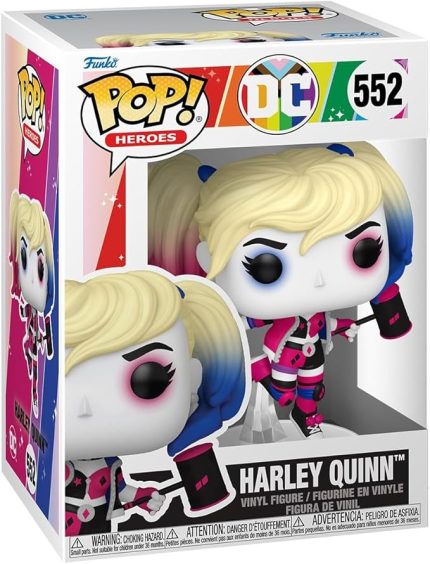 POP Heroes: Harley Quinn (Pride) Figür