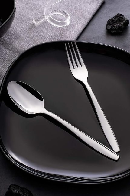 Sahra Sade 6 Kişilik 30 Parça Çatal Kaşık Takımı