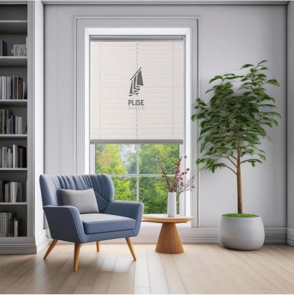 Gri Plise Perde (Yapıştırmalı) (60G x 100Y cm)