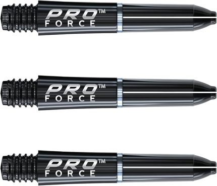 Pro-Force Dart Shafts Siyah Extra Short
