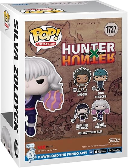 Nita Toys POP Animation: Hunter x Hunter - Silva Zoldyck Figür - Görsel 3