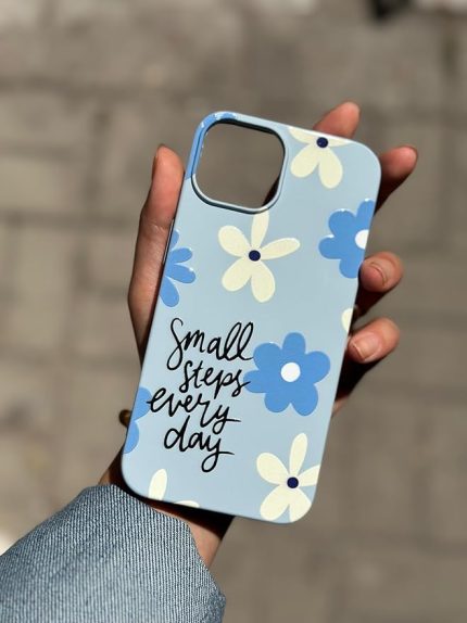 13 İle Uyumlu Desen Tasarımlı Yüksek Kalite Lansman İçi Kadife Kılıf (Bebe Yazılı Çiçek)