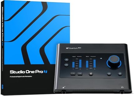 Quantum ES2-2 x 2, 24-bit / 192 kHz Ses Kartı, 6 Aylık Studio One+ Üyeliği